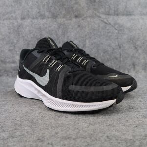Nike Shoes Womens 9.5 Athletic Sneaker Quest 4 Running Trainer Black White Sport
